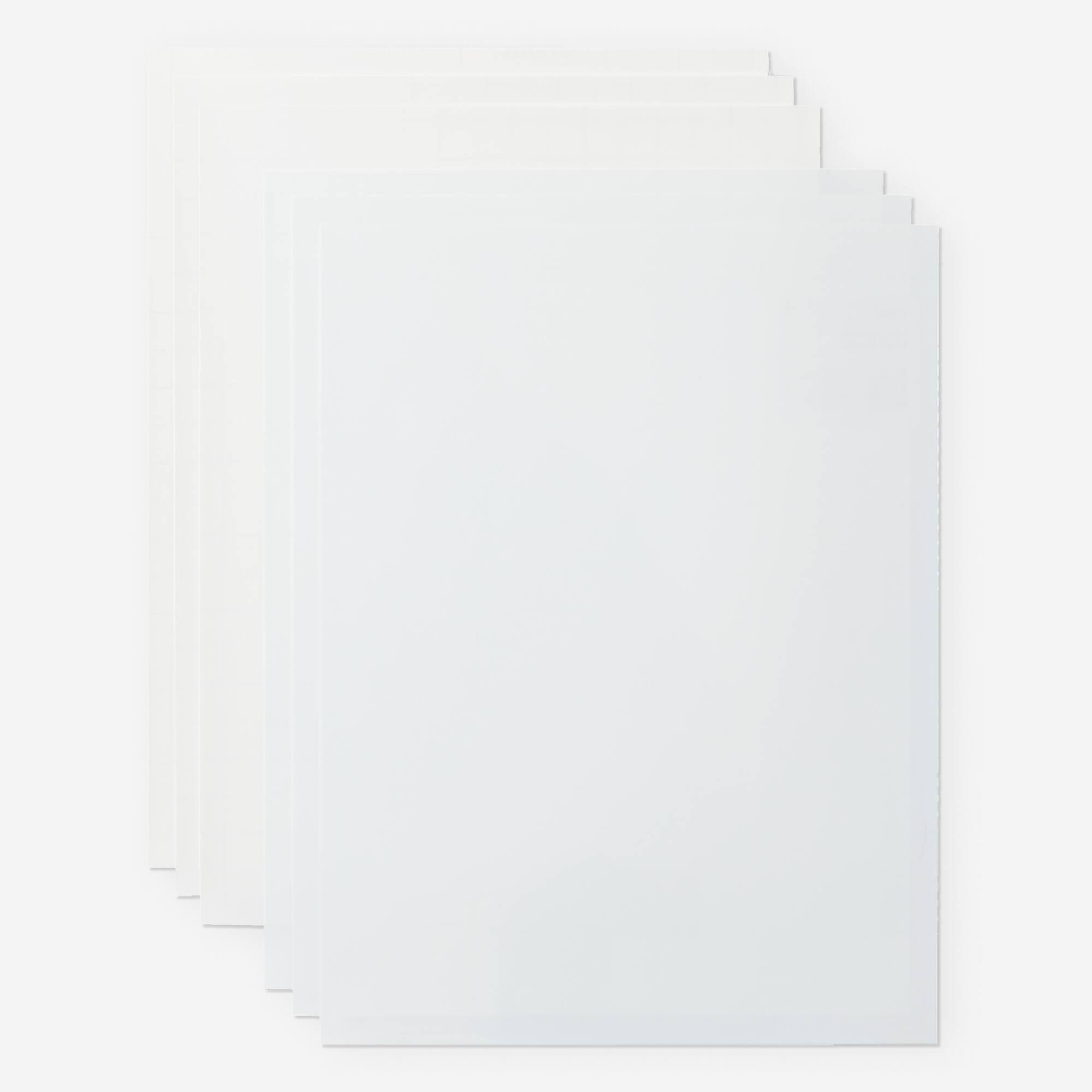Cricut® White US Letter Waterproof Sticker Set, 6ct.